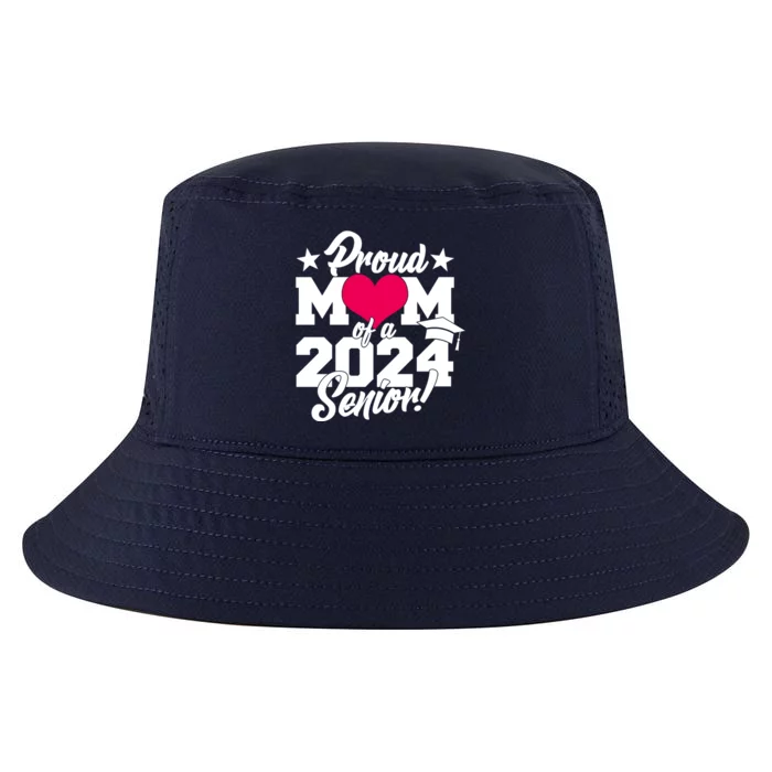 Proud Mom Of A 2024 Senior Grad Cool Comfort Performance Bucket Hat