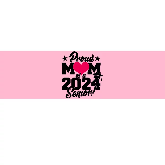 Proud Mom Of A 2024 Senior Grad Bumper Sticker