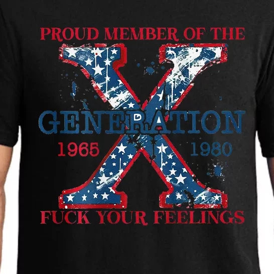 Proud Member Of The Generation 4th Of July Front And Back Pajama Set