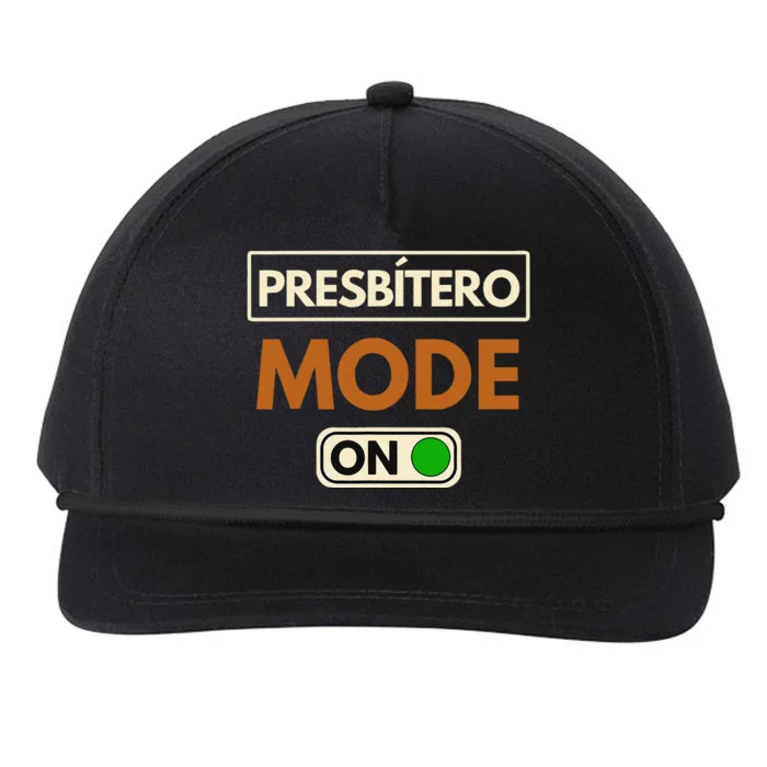 PresbíTero Mode On Christianity Minister And Church Deacon Snapback Five-Panel Rope Hat