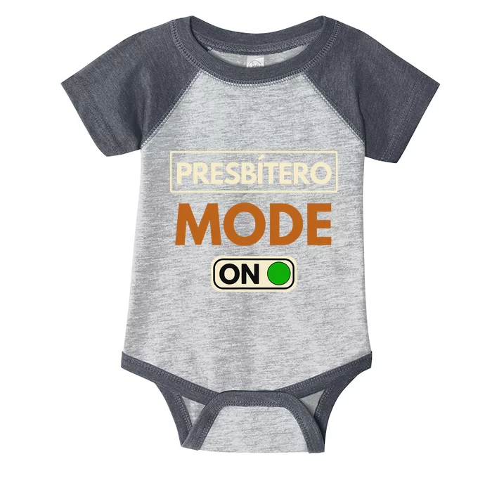 PresbíTero Mode On Christianity Minister And Church Deacon Infant Baby Jersey Bodysuit