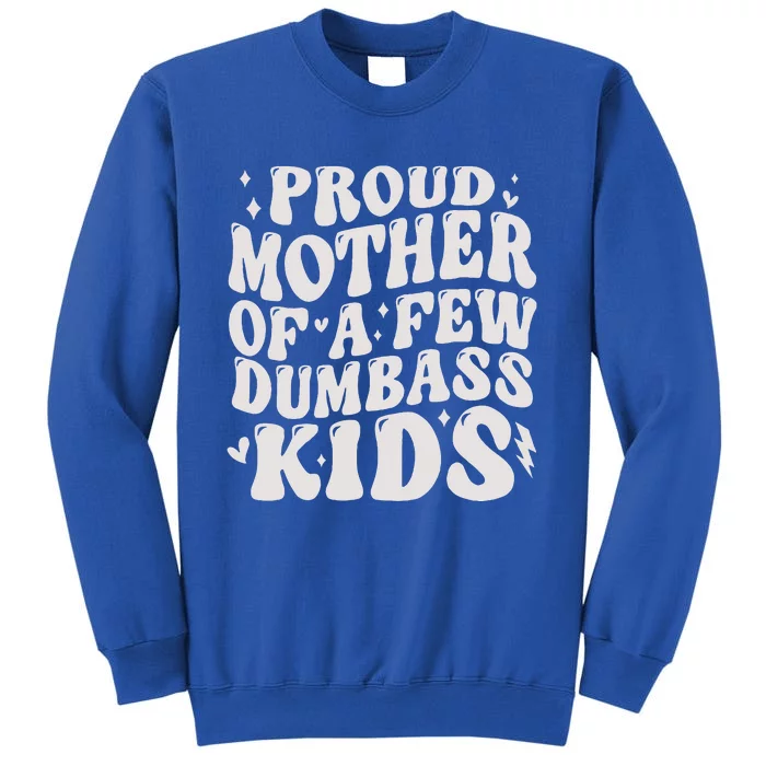 Proud Mother Of A Few Dumbass Stepmom Sweatshirt