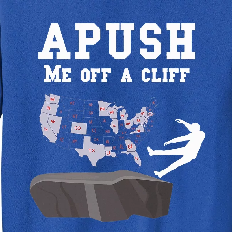 Push Me Off A Cliff 2024 Exam For Usa Students Sweatshirt