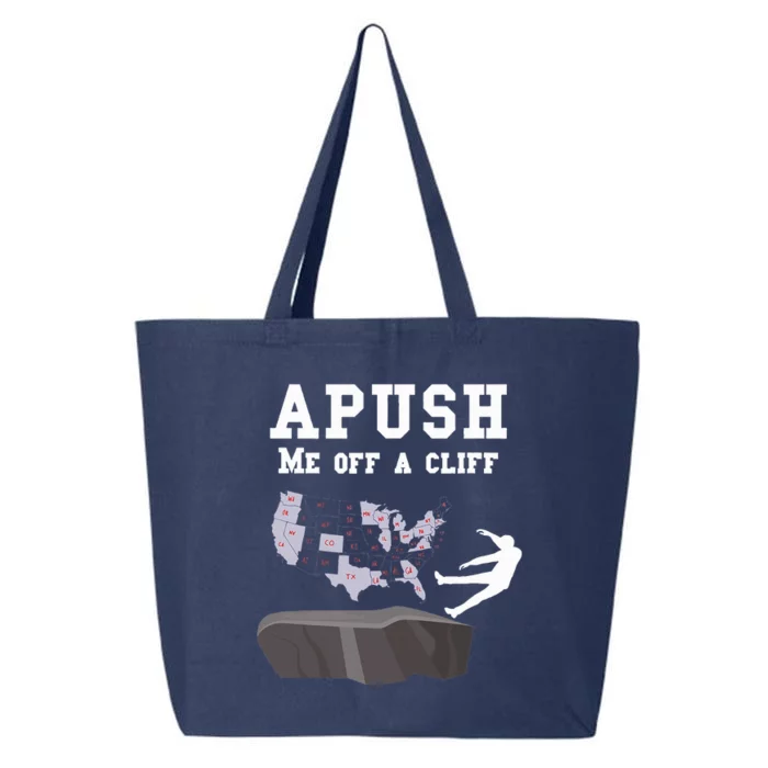 Push Me Off A Cliff 2024 Exam For Usa Students 25L Jumbo Tote