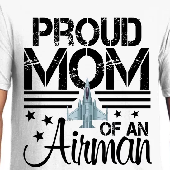 Proud Mom Of An Air Jet Plane Pilot Gift Pajama Set