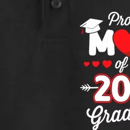 Proud Mom Of A Class Of 2024 Graduate Senior Graduation Dry Zone Grid Performance Polo