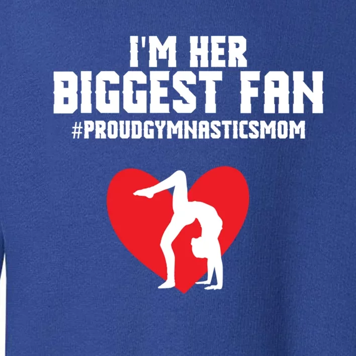 Proud Mom Of Gymnast – Gymnastics Proud Gymnastics Mom Gift Toddler Sweatshirt