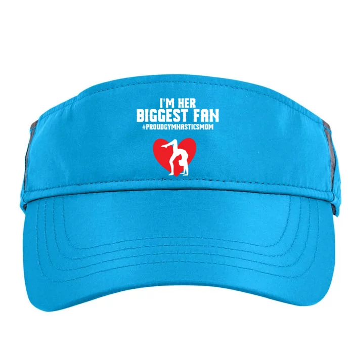 Proud Mom Of Gymnast – Gymnastics Proud Gymnastics Mom Gift Adult Drive Performance Visor