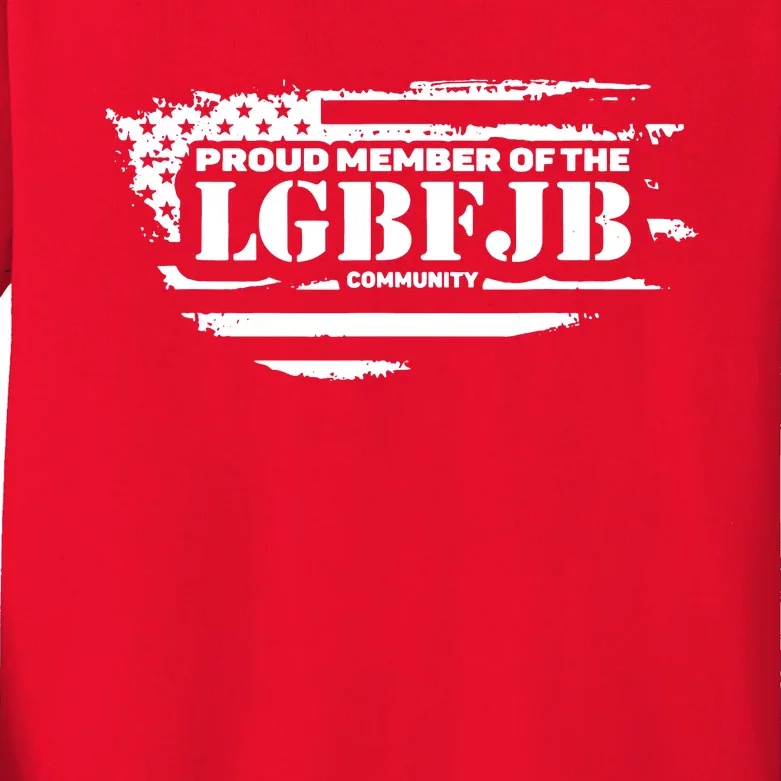 Proud Member Of The Lgbfjb Community Kids Long Sleeve Shirt