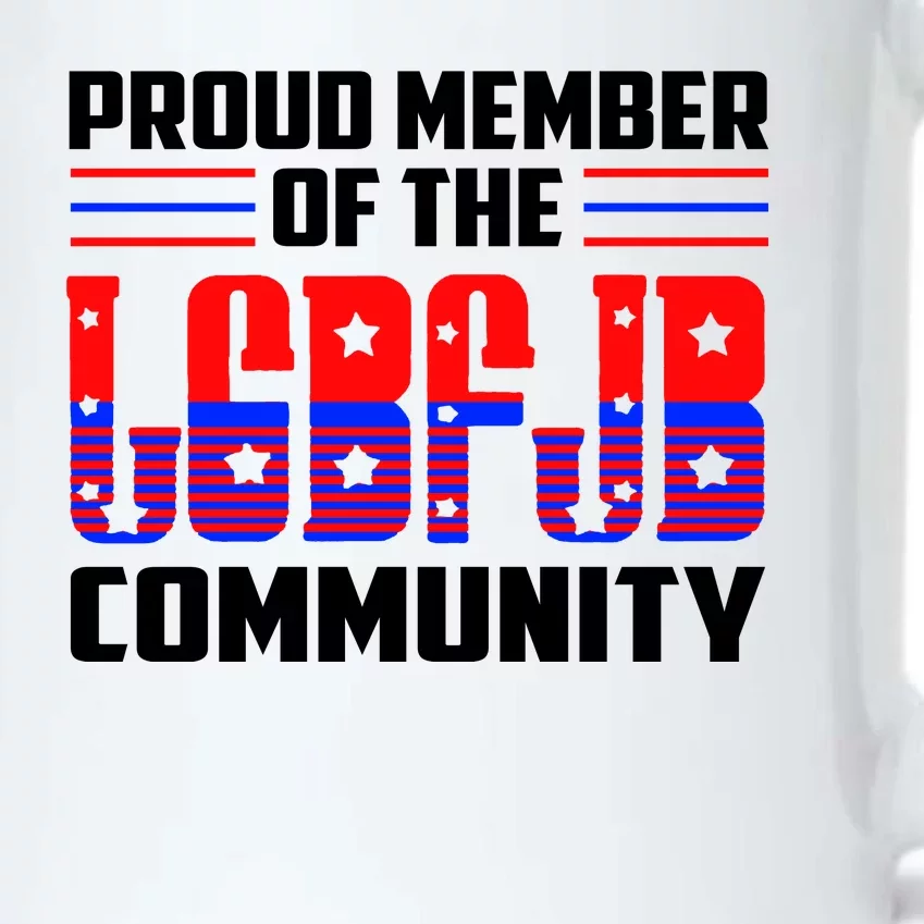 Proud Member Of The LGBFJB Community Black Color Changing Mug