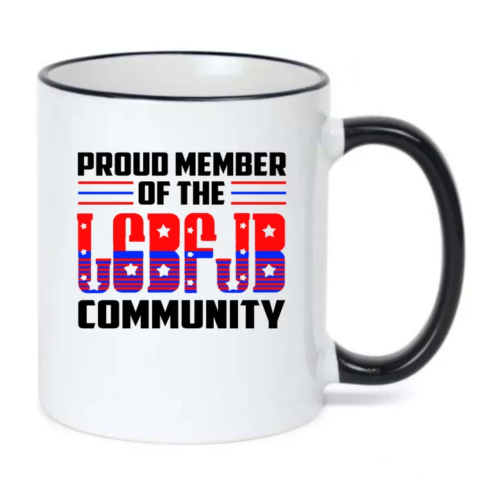 Proud Member Of The LGBFJB Community Black Color Changing Mug