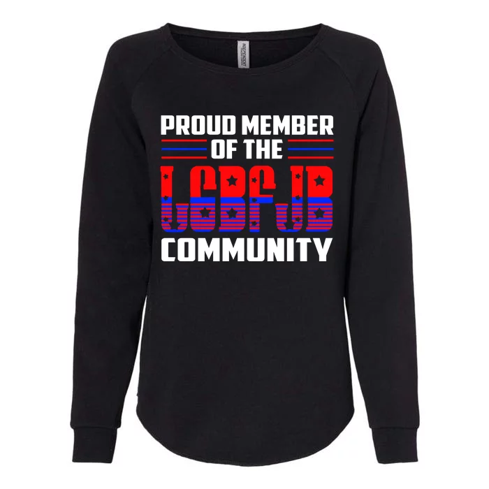 Proud Member Of The LGBFJB Community Womens California Wash Sweatshirt