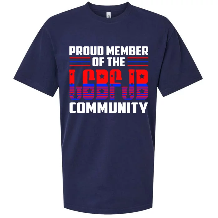 Proud Member Of The LGBFJB Community Sueded Cloud Jersey T-Shirt