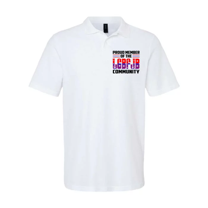 Proud Member Of The LGBFJB Community Softstyle Adult Sport Polo