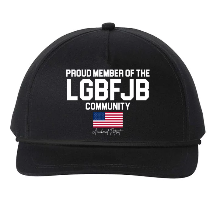 Proud Member Of The LGBFJB Community Signature Snapback Five-Panel Rope Hat