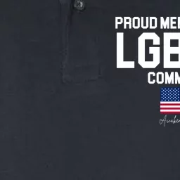 Proud Member Of The LGBFJB Community Signature Softstyle Adult Sport Polo