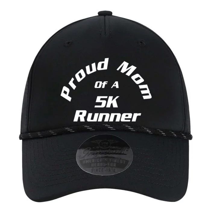 Proud Mom Of 5k Marathon Runner Gift Road Race Running Gift Performance The Dyno Cap