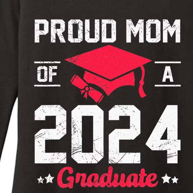 Proud Mom Of A Class Of 2024 Graduate Womens CVC Long Sleeve Shirt