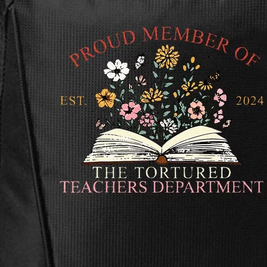 Proud Member Of The Tortured Teachers Department City Backpack