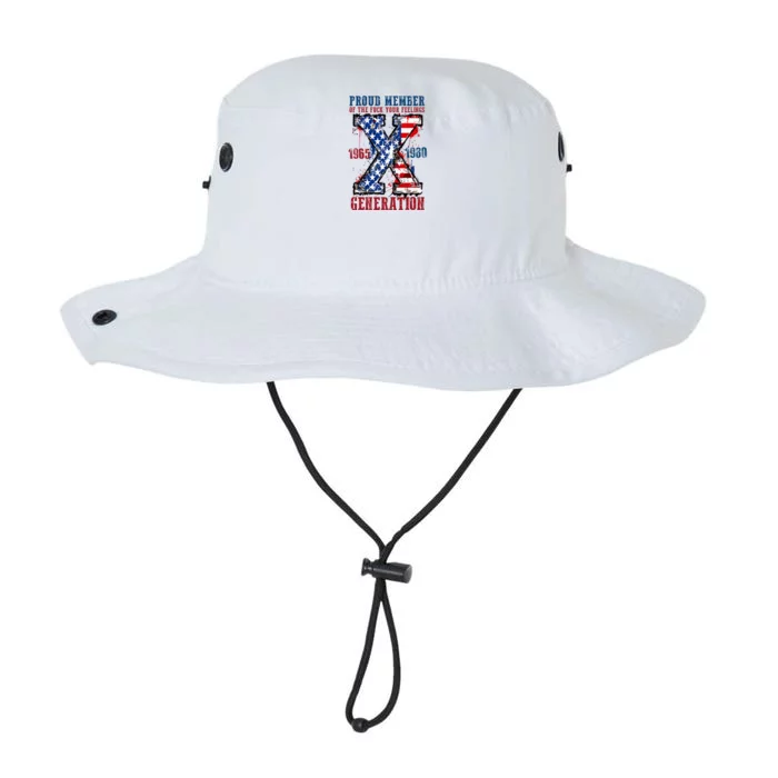 Proud Member Of The Fuck Your Feelings Generation X Legacy Cool Fit Booney Bucket Hat