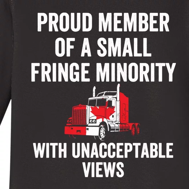 Proud Member Of A Small Fringe Minority Freedom Convoy Baby Long Sleeve Bodysuit