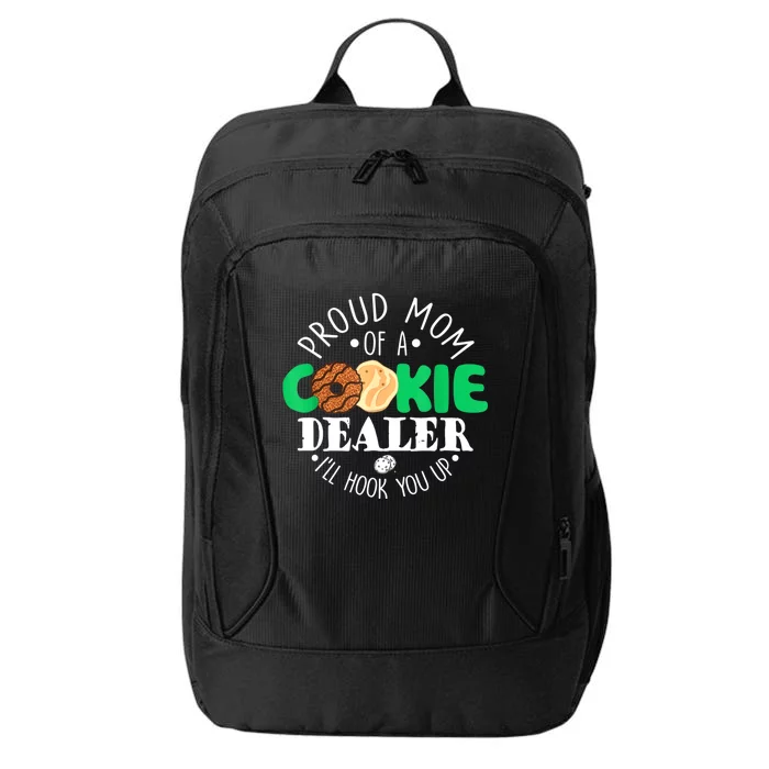 Proud Mom Of A Cookie Dealer Girl Troop Leader Matching City Backpack