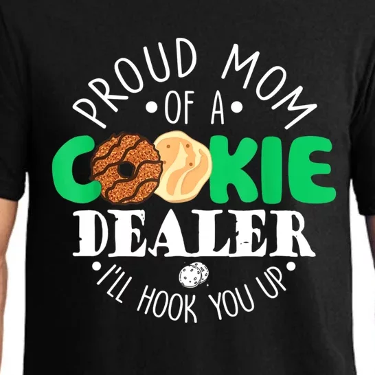 Proud Mom Of A Cookie Dealer Girl Troop Leader Matching Pajama Set