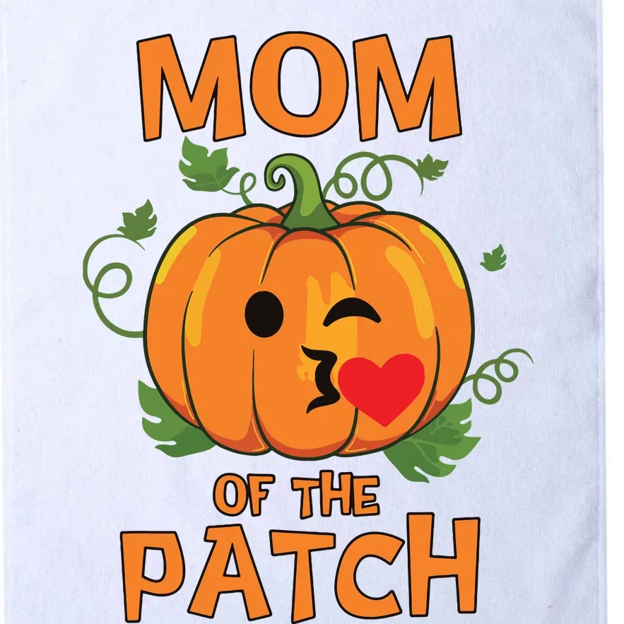 Pumpkin Mom Of The Patch Family Halloween Platinum Collection Golf Towel