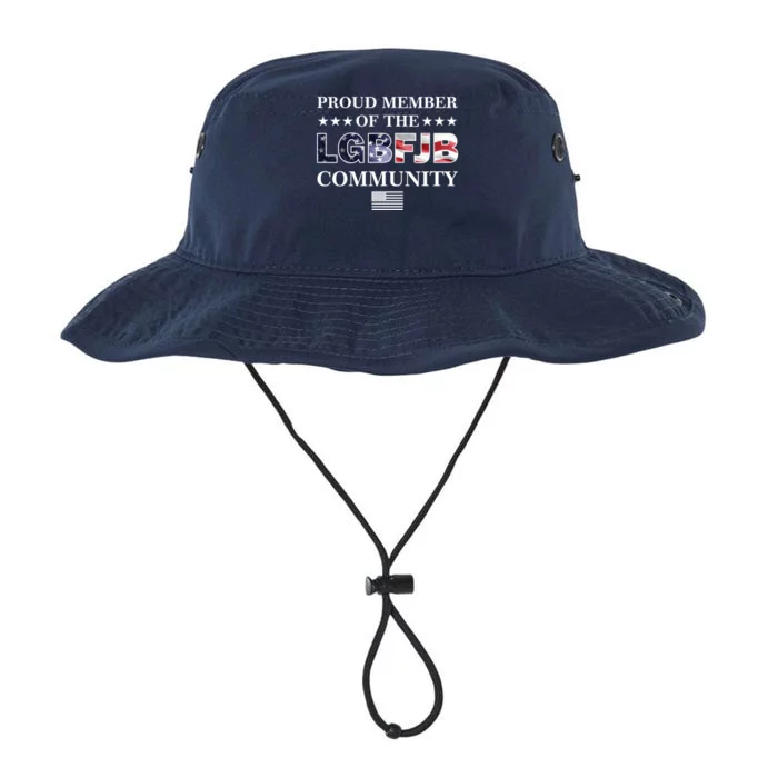 Proud Member Of The LGBFJB Community USA Flag Legacy Cool Fit Booney Bucket Hat