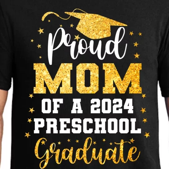 Proud Mom Of A Class Of 2024 Preschool Graduate Graduation Gift Pajama Set