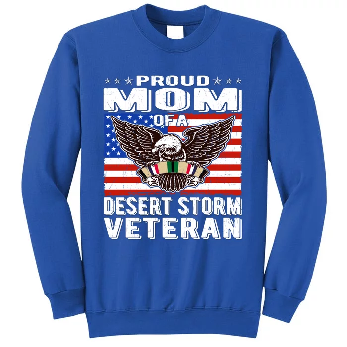 Proud Mom Of Desert Storm Veteran Persian Gulf War Veterans Cute Gift Sweatshirt