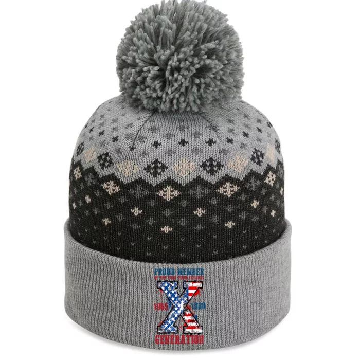 Proud Member Of The Fuck Your Feeling Generation X The Baniff Cuffed Pom Beanie