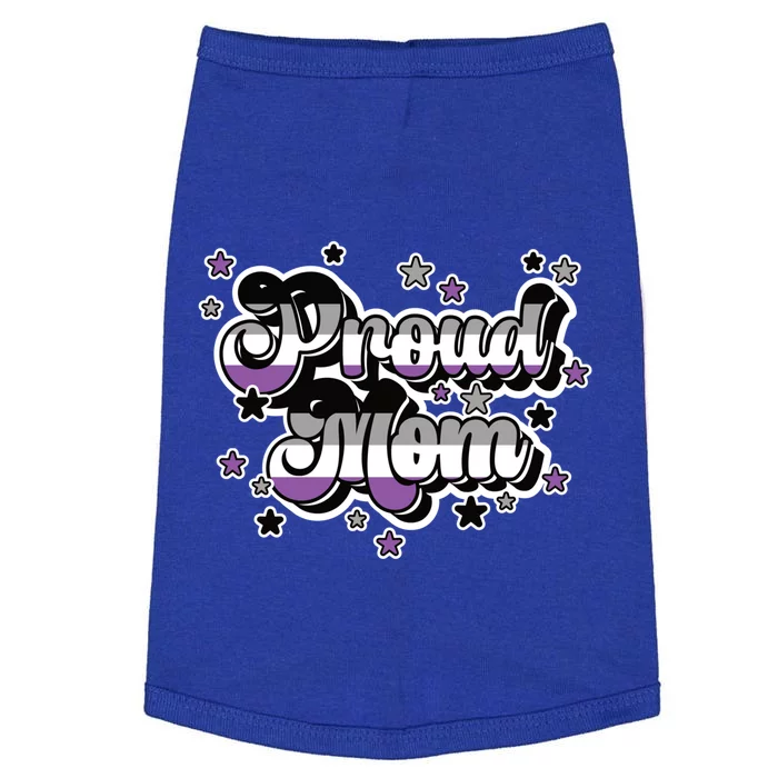 Proud Mom Of An Asexual Son Or Daughter Lgbtq Asexual Cute Gift Doggie Tank