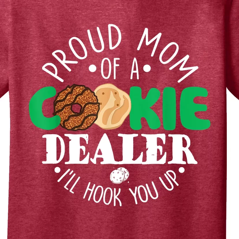 Proud Mom Of A Cookie Dealer Girl Troop Leader Matching T-Shirt