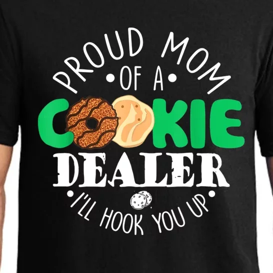 Proud Mom Of A Cookie Dealer Girl Troop Leader Matching Pajama Set