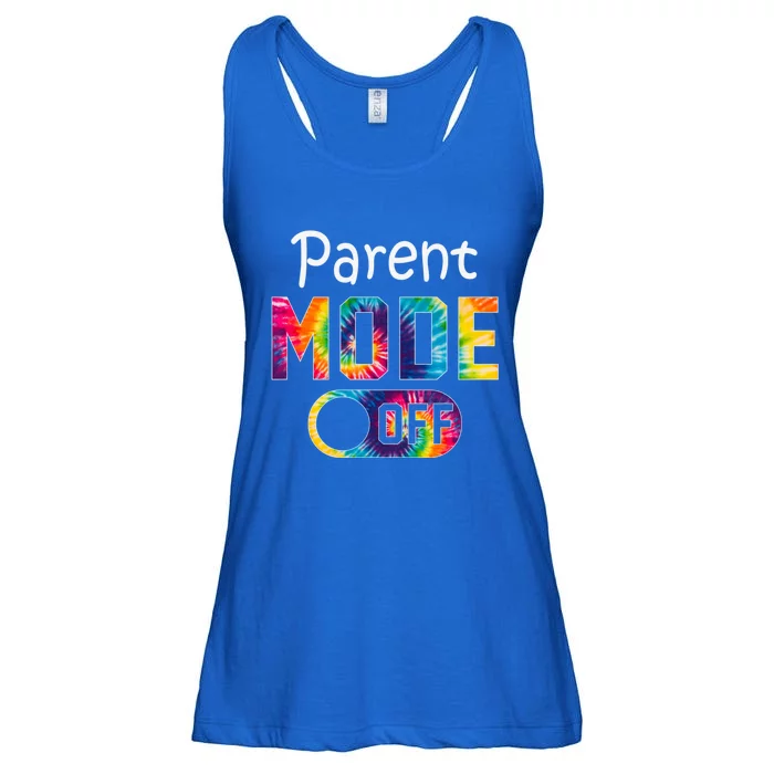 Parent Mode Off Happy Last Day Of School Tie Dye Summer Cute Gift Ladies Essential Flowy Tank