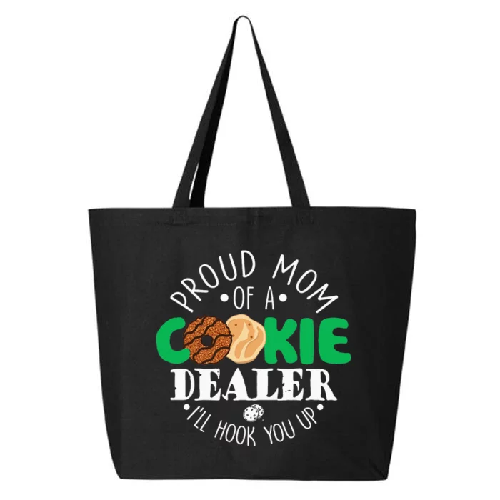 Proud Mom Of A Cookie Dealer  Troop Leader Matching 25L Jumbo Tote