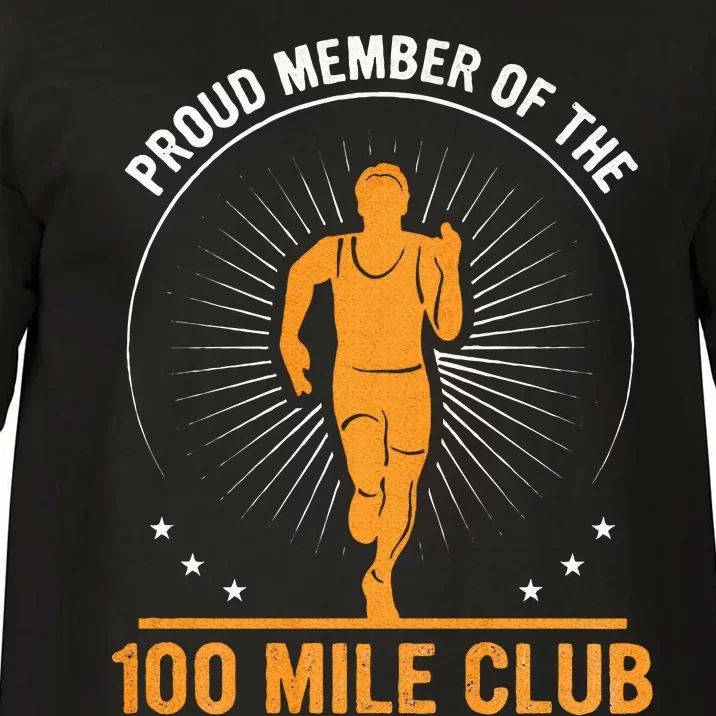 Proud Member Of The 100 Mile Club Ultra Run Trail Running Comfort Colors T-Shirt