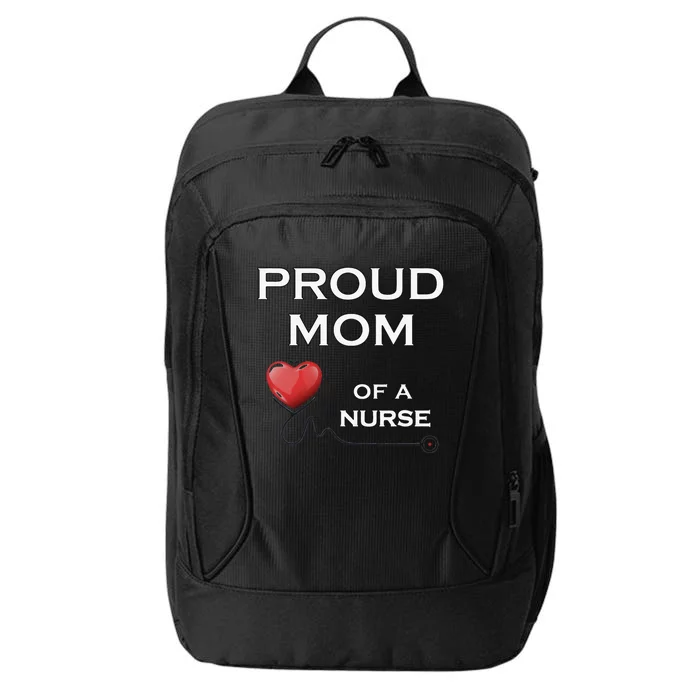 Proud Motm Of A Nurse, Nursing Gift, Lt City Backpack