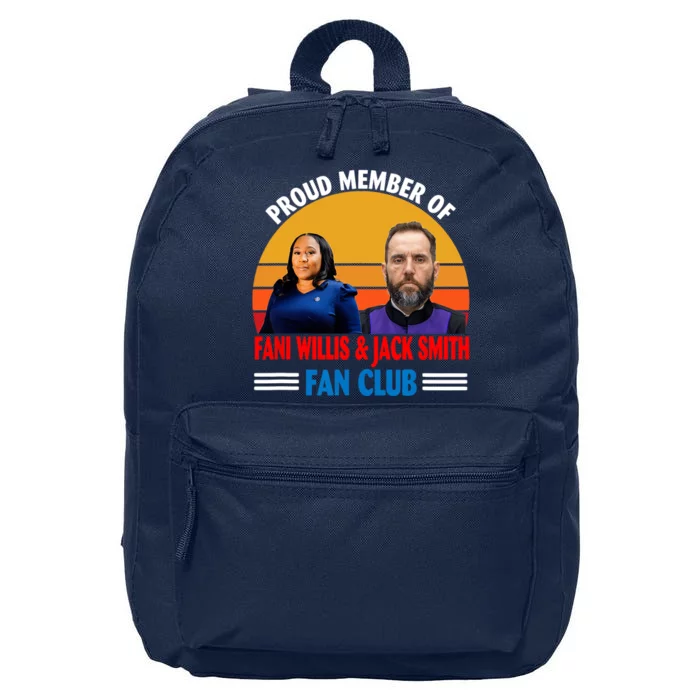 Proud Member Of Fani Willis And Jack Smith Fan Club 16 in Basic Backpack