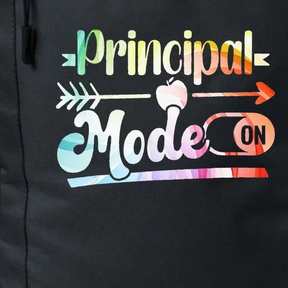 Principal Mode On School Principal Daily Commute Backpack