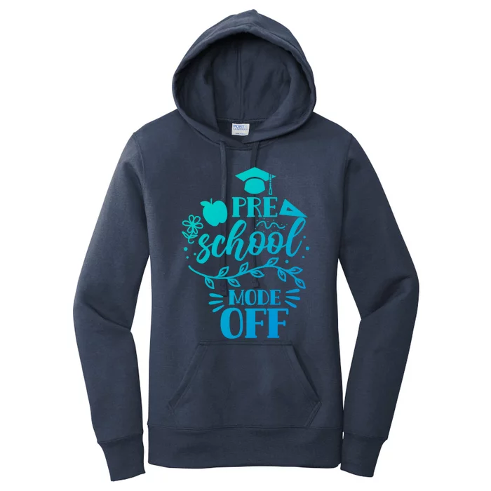 Preschool Mode Off Graduation Graduate Graduates Pre School Gift Women's Pullover Hoodie