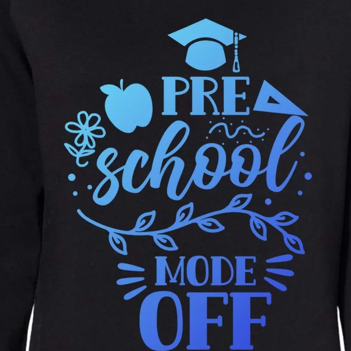 Preschool Mode Off Graduation Graduate Graduates Pre School Gift Womens California Wash Sweatshirt