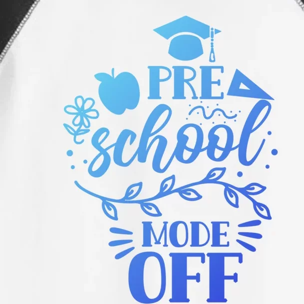 Preschool Mode Off Graduation Graduate Graduates Pre School Gift Toddler Fine Jersey T-Shirt