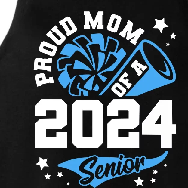 Proud Mom Of A 2024 Senior Cheer Mom Graduation Party Funny Gift Ladies Tri-Blend Wicking Tank