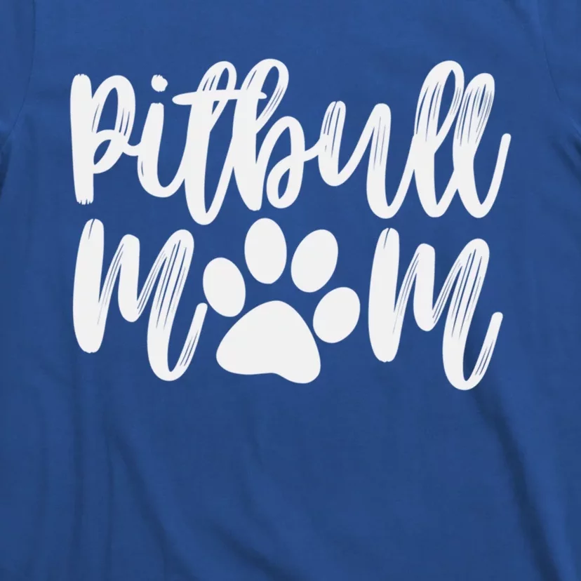 Pitbull Mom Pitbull Gift 'S Dog Puppy Rescue Gift T-Shirt