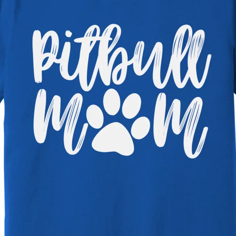 Pitbull Mom Pitbull Gift 'S Dog Puppy Rescue Gift Premium T-Shirt