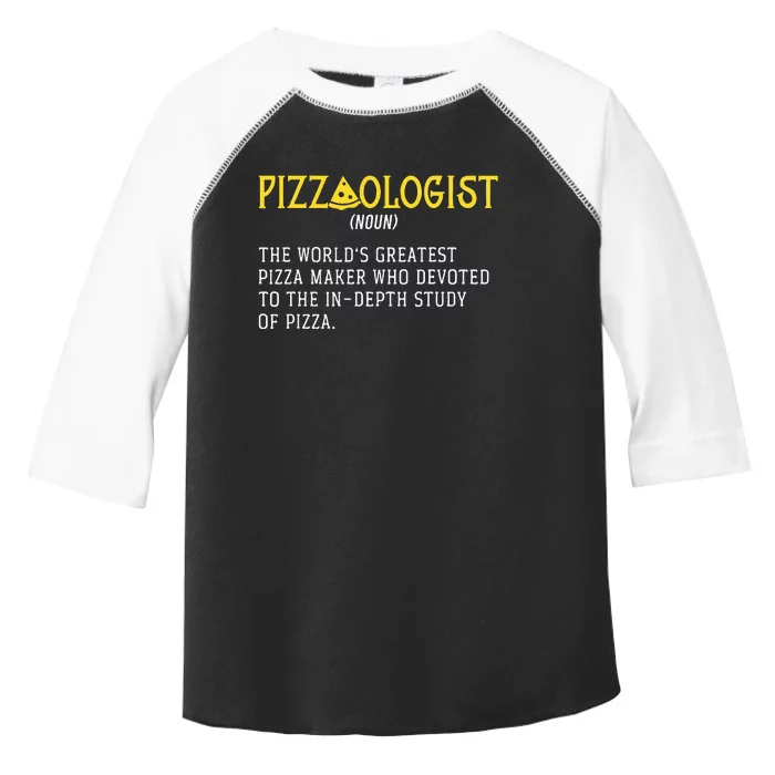 Pizza Maker Pizzaologist Pizza Baker Toddler Fine Jersey T-Shirt