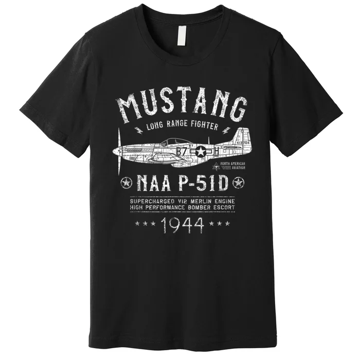 P51 Mustang Premium T-Shirt