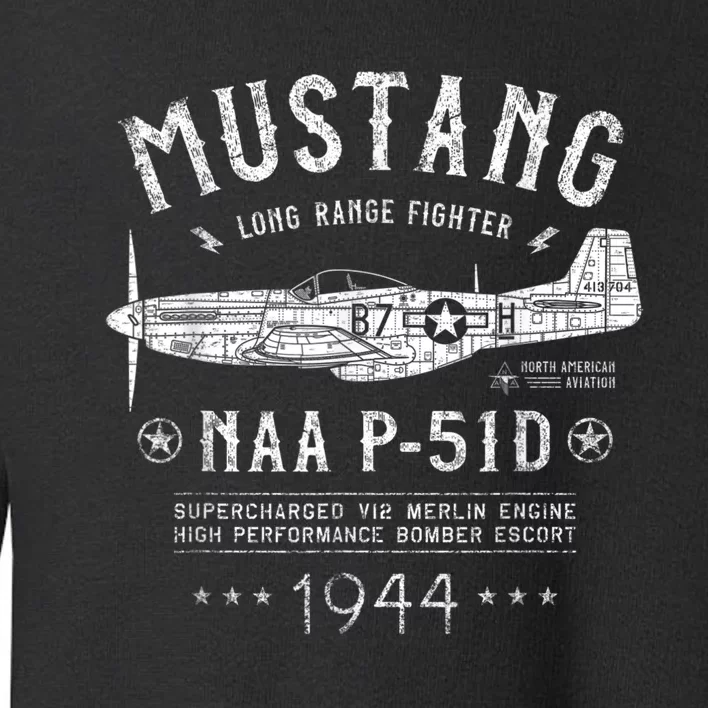 P51 Mustang Toddler Sweatshirt